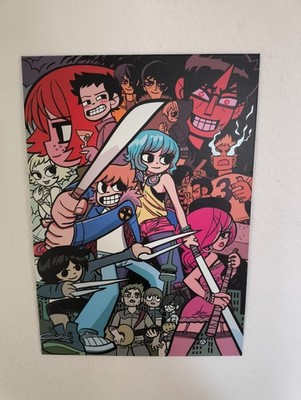Displate Metallposter Scott Pilgrim vs The World Matte 45x32 cm