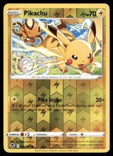 Pikachu [Reverse Holo] #49 Precios | Pokemon Silver Tempest