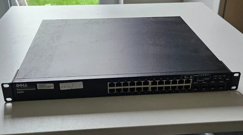 DELL - PowerConnect 6224 - Commutateur Réseau - 24 Ports SFP - D'occasion