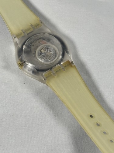Swatch 2005 Bar Code SUJK109 Jelly In Jelly Wristwatch, Swiss - Picture 4 of 5