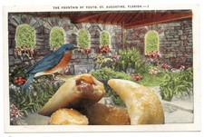 Mail Art David Greenberger "Bird Perch" original collaged postcard 2026