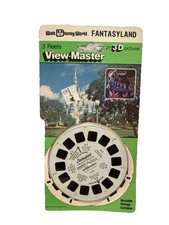 Walt Disney World, Fantasyland, View-Master 3-D Reel Set , Sealed, 1988