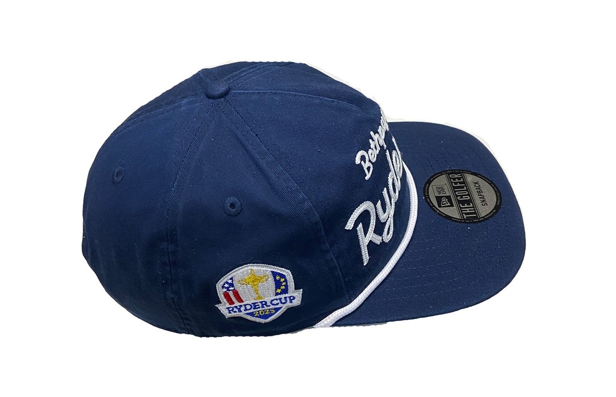 NEW 2025 Men's New Era Ryder Cup The Golfer Navy Adjustable