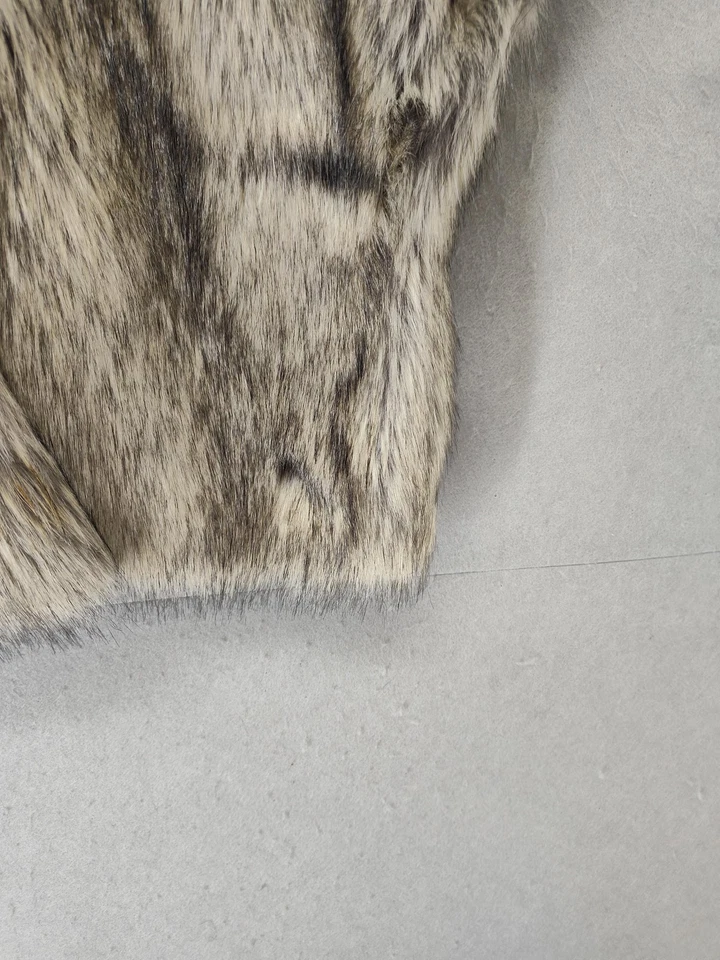 Worth New York Chaleco Mujer Talla Única Marrón Sin Mangas Imitación Piel Chaqueta de Invierno Foto 4 de 4