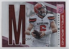 2019 Panini Donruss Elite Spellbound Pink Baker Mayfield #SP-12 0n8q