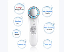 5-in-1 Microcurrent Facial Device for Skin Tightening  Lifting