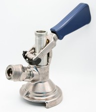 Zapfkopf Flach Fitting Typ A 3/4"  Bier Flachfitting Keg Verschluss Micro Matic
