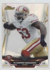 2014 Topps Finest Refractor NaVorro Bowman #27 2qw