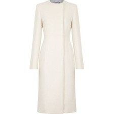 Stella Mccartney A-line Women Wool Coat Size 42 Uk 10