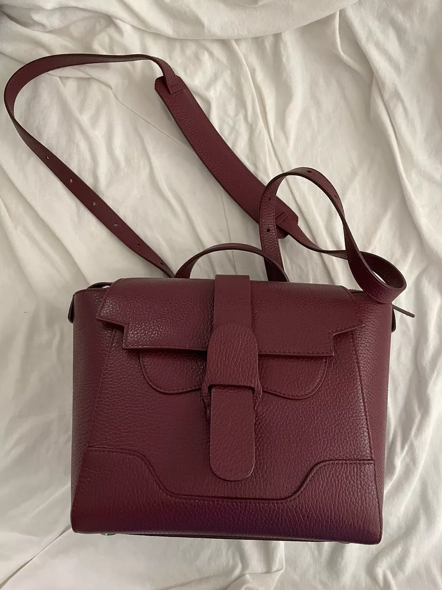 Senreve Dolce Leather Chianti Mini Maestra Convertible Bag