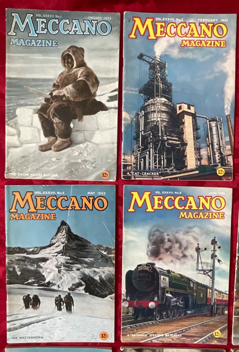 MECCANO MAGAZINE 1951 12冊セット MECCANO MAGAZINE 1951 12冊セット MECCANO MAGAZINE 1951 12冊