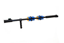 Black Rhino foam dart blaster blowgun W/ Rotating Target