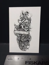 Vintage Chicano Lowrider Vending Machine Sticker Tattoo 1999 Always n Forever