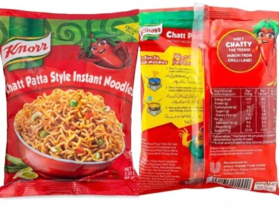 Knorr Chatt Patta Noodle Chat Pata - 50 gm pack (24 Pack Offer) Export Quality