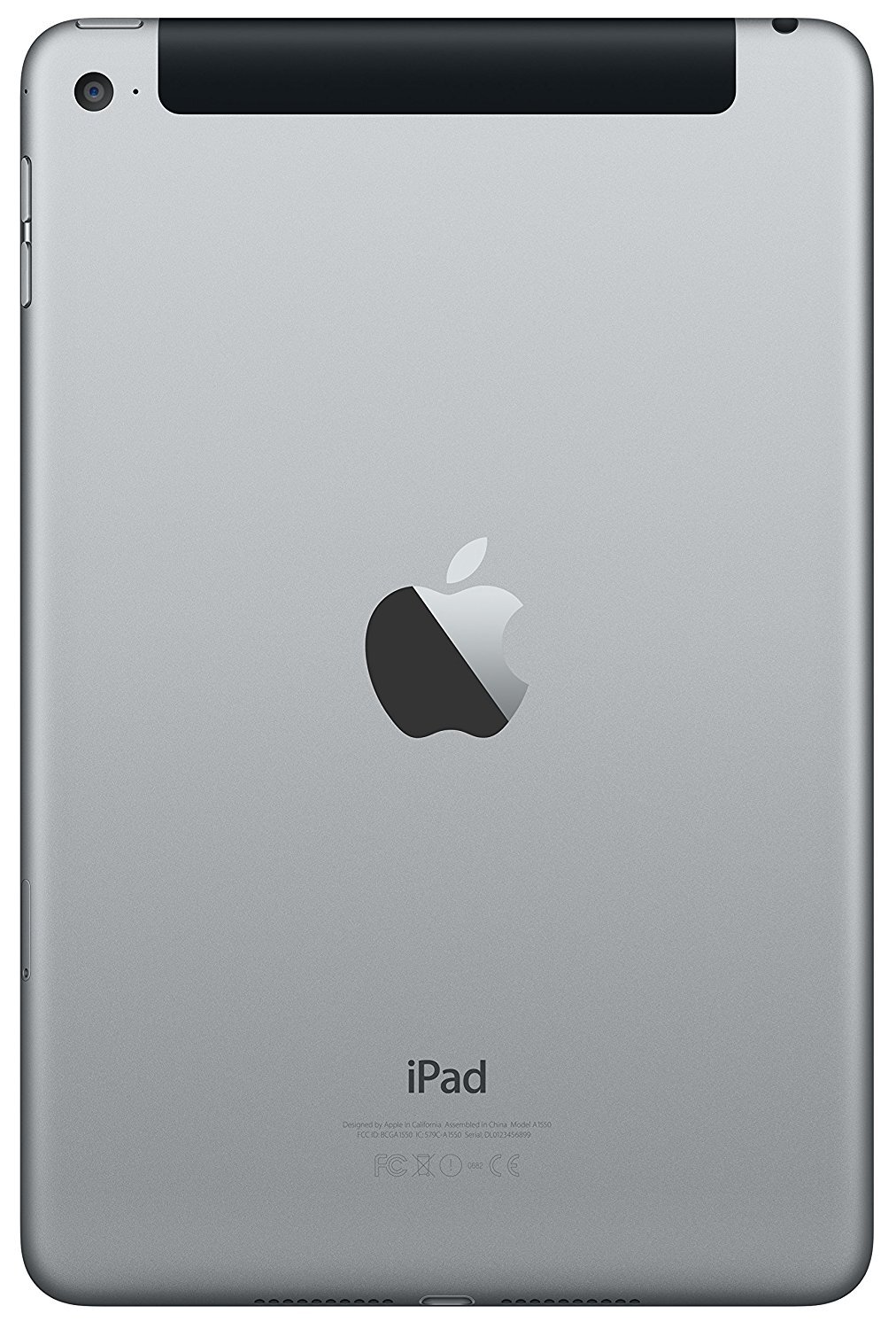 Apple iPad mini 4 32GB, Wi-Fi + Cellular (Unlocked), 7.9in - Space 