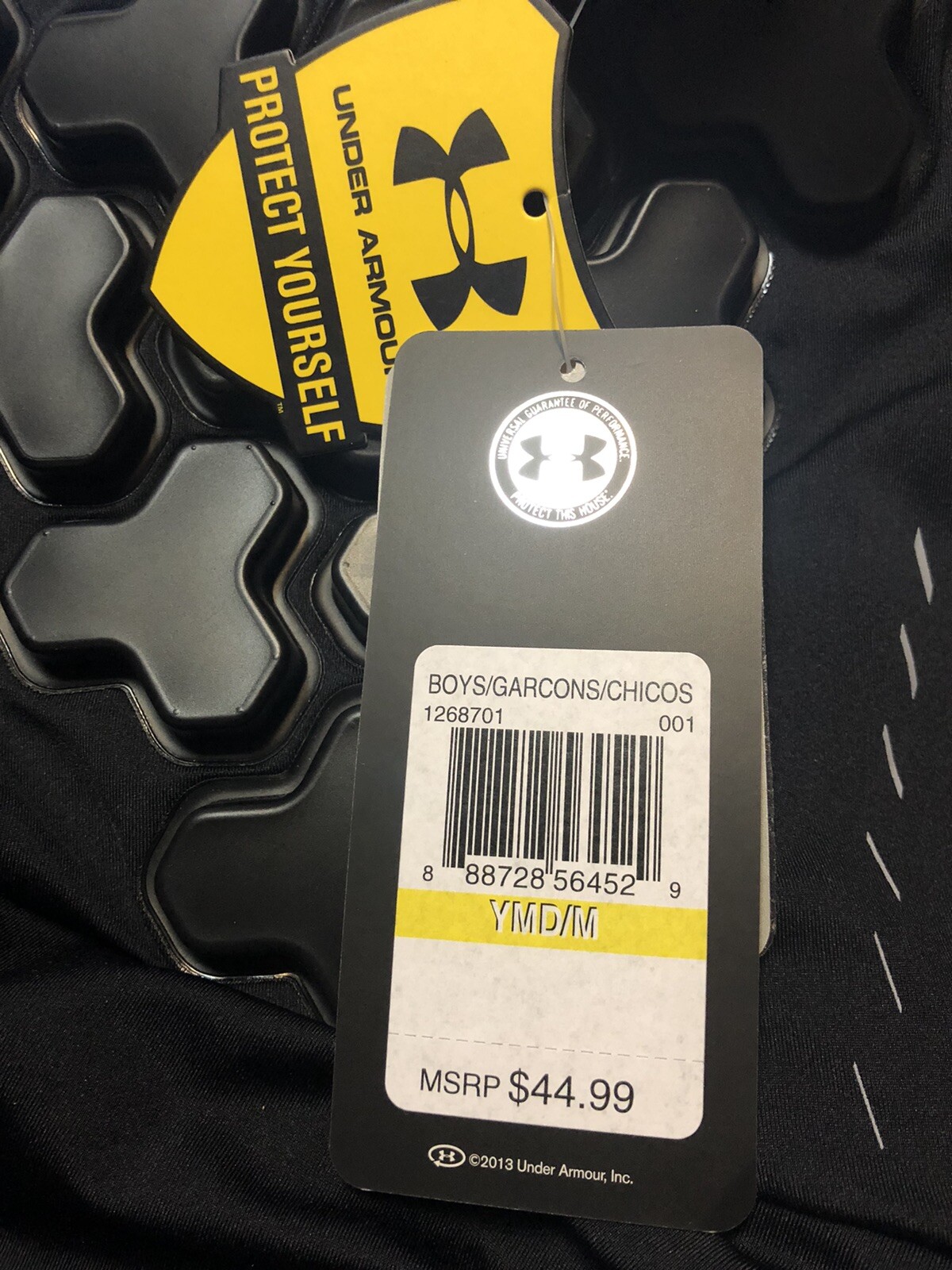 under armour chest protector shirt