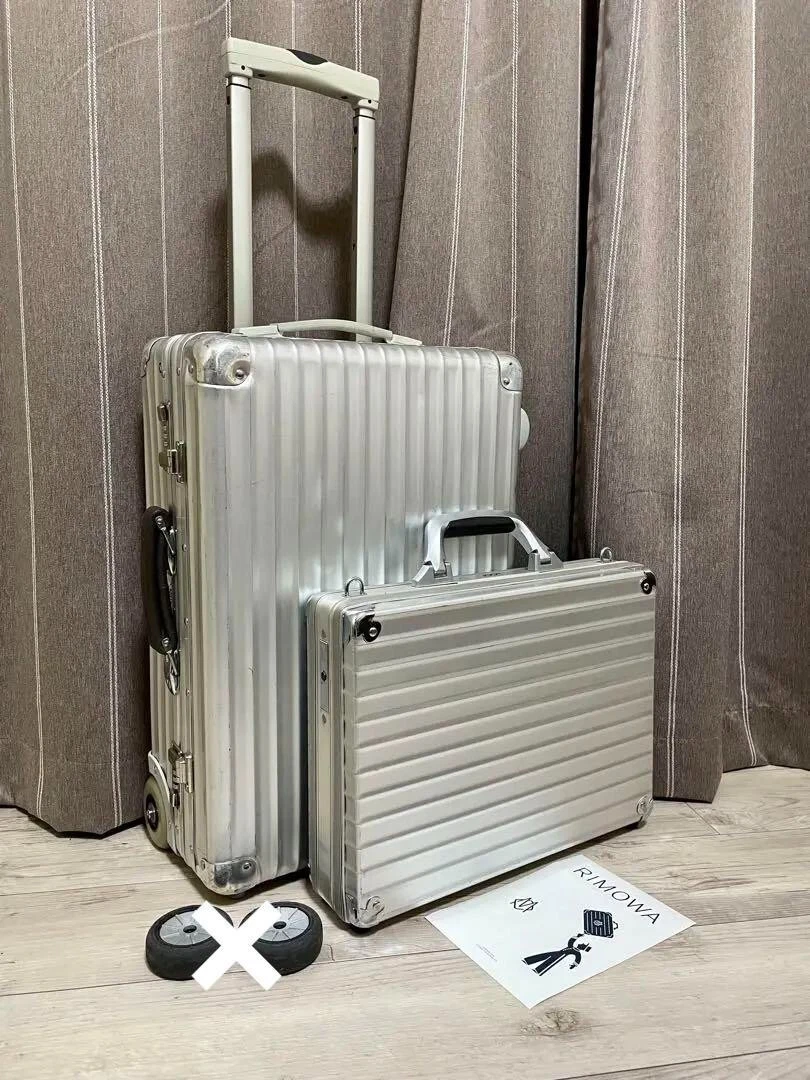 Rimowa Classic Flight Cabin Trolley & Topaz Attache Case 2 Set