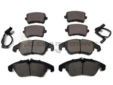 SET PASTIGLIE FRENO ANTERIORI E POSTERIORI AUDI A5 2.7 3.0 TDi 2007-2016 (controllare dimensioni disco)
