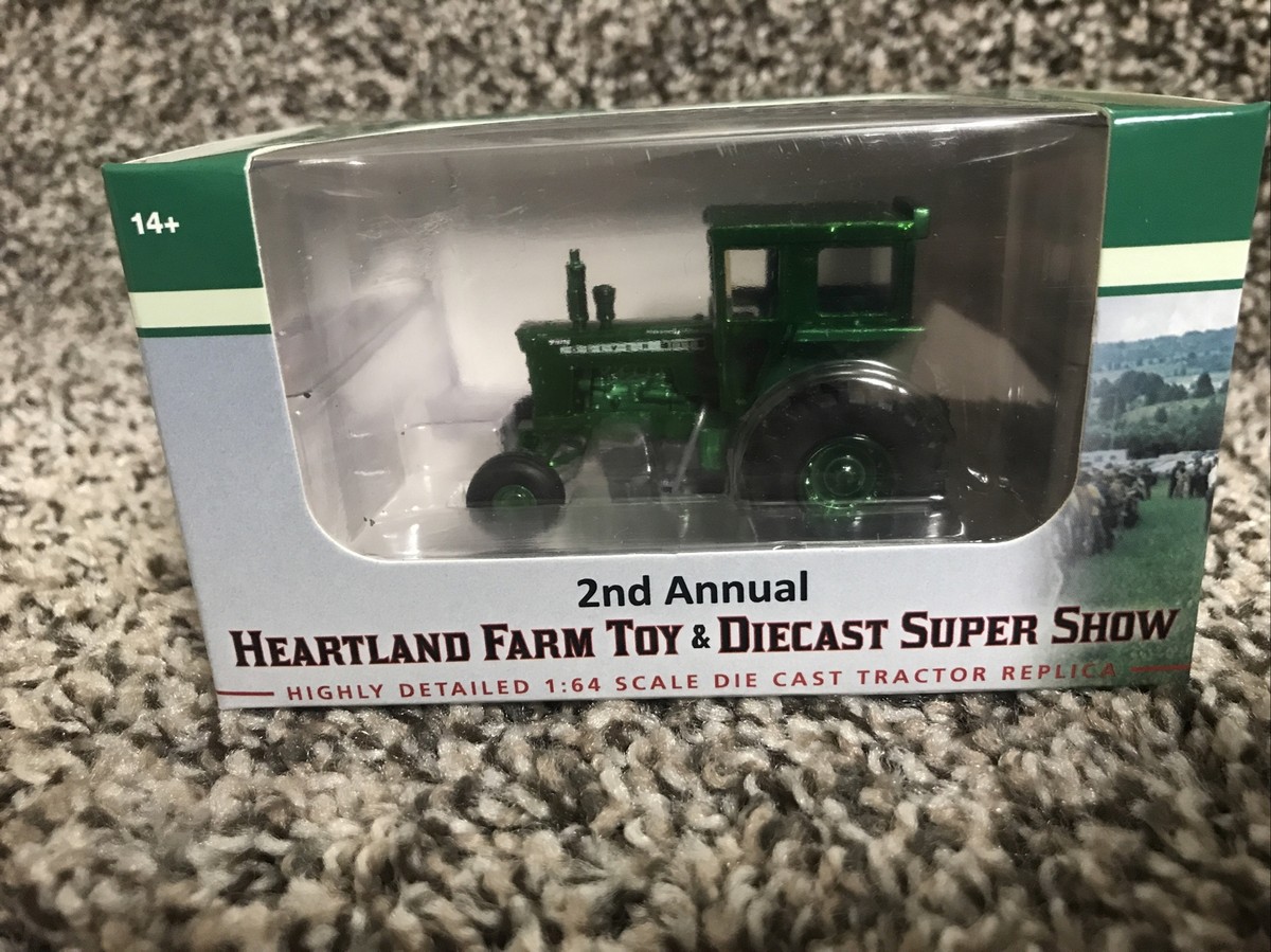 2021 SpecCast 1:64 OLIVER 1855 WF Tractor w/CAB Green Chrome