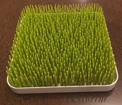Boon Grass Bottle Cup Drying Rack Green