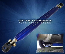 For 92-96 Honda Prelude BB1 Rear Blue Lower Strut Wide Bar Brace Tower Tie Rod