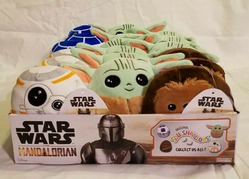 18 Kellytoy Squishmallow STAR WARS Baby 