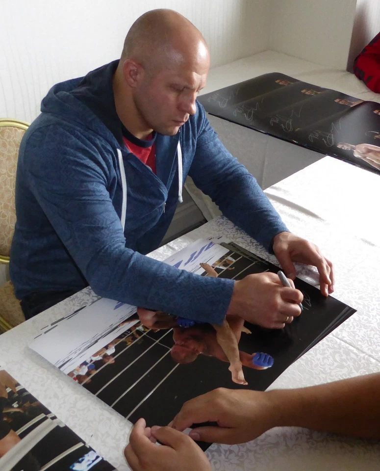 Fedor Emelianenko Signed 16x20 Photo BAS COA Auto'd Pride FC 2005 v Cro Cop UFC - Image 2 of 4