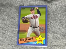 Tom Glavine - Topps 2020 Series 2 1985 All Star Insert Blue Parallel SP