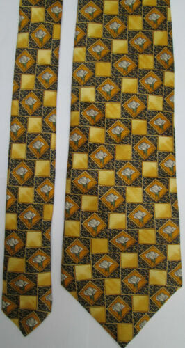Cravate Vintage Lanvin Paris - 100% Soie, Fait Main En France - Largeur 9,5 Cm