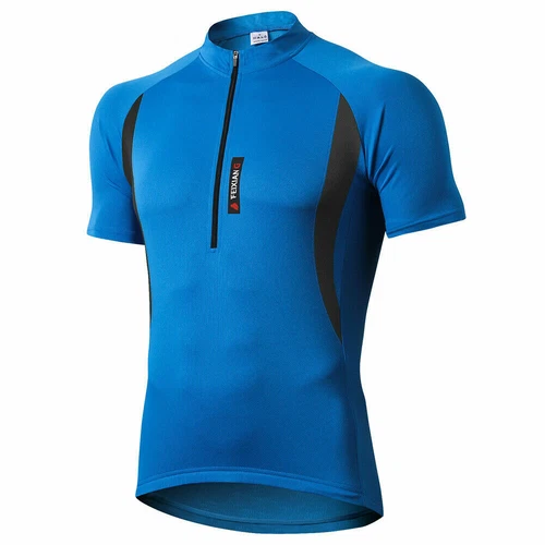 FEIXIANG Fahrradtrikot Herren Kurzarm/Langarm Fahrrad Shirt Fahrradbekleidung - Bild 31 von 89