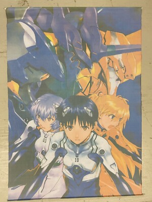 Evangelion - Fabric Poster Flag Wall Scroll Banner - Approximately