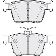 Apec Blue Brake Pads - Rear PD3831 - For selected Audi Seat Skoda Volkswagen