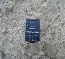 TDK Lambda DPP50-15 115/230VAC / 15VDC 3.4A 50W Power Supply Free Shipping