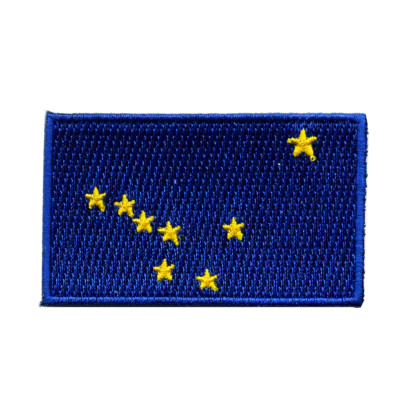 Alaska Amerika State USA Juneau US-AK Bundesstaat Patch Aufnäher Aufbügler 0049