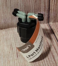 Orbit 4 ports Drip Irrigation Manifold, "NEW"