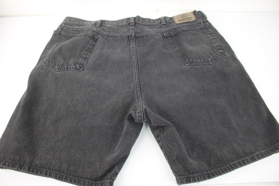 Wrangler Premium Men's 44W x 9L Relaxed Black Denim Jean