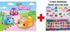 MCDONALDS 2019 SHOPKINS CUTIE CARS SET OF 12  4 FROM 2015 OR 2018 - ON HAND