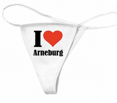 String Tanga I Love Arneburg Geburtstag Geschenk Valentinstag Weihnachten