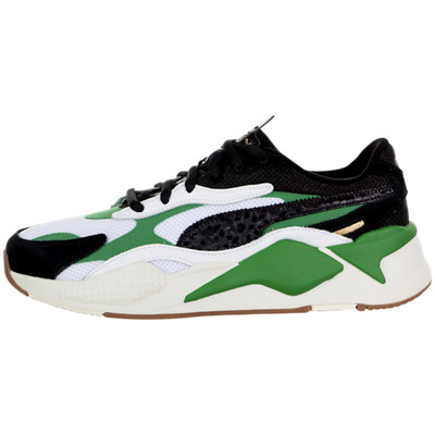 puma rsx black green