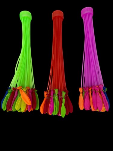 Packs of 111 Self Sealing Water Balloons Outdoor Water Bombs Garden Party Summer - Picture 3 of 3