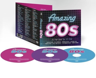 Amazing 80s New Sealed 3xCD Three Disc Set of Eighties Hits