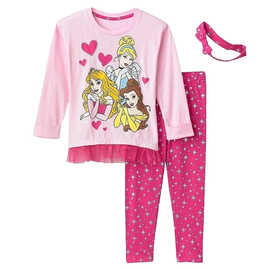 Disney Cotton Blend 5 Size Outfits & Sets for Girls