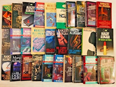 Big Lot 29 Margery Allingham PB Book An Albert Campion Mystery Almost Complete
