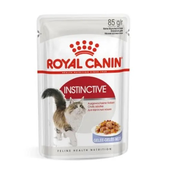 ROYAL CANIN Wet Cat Food Mature Adult Instinctive Thin Slices in Jelly 12 x 85g