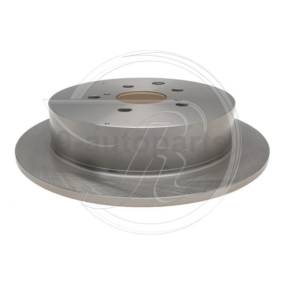 Rotores de freno de disco traseros + pastillas de freno de cerámica para Toyota Highlander 2014-2019 Foto 4 de 4