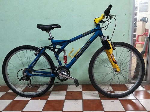 bianchi Osprey 1999 mountain bike, Manitou Spider all original Time capsule  | eBay