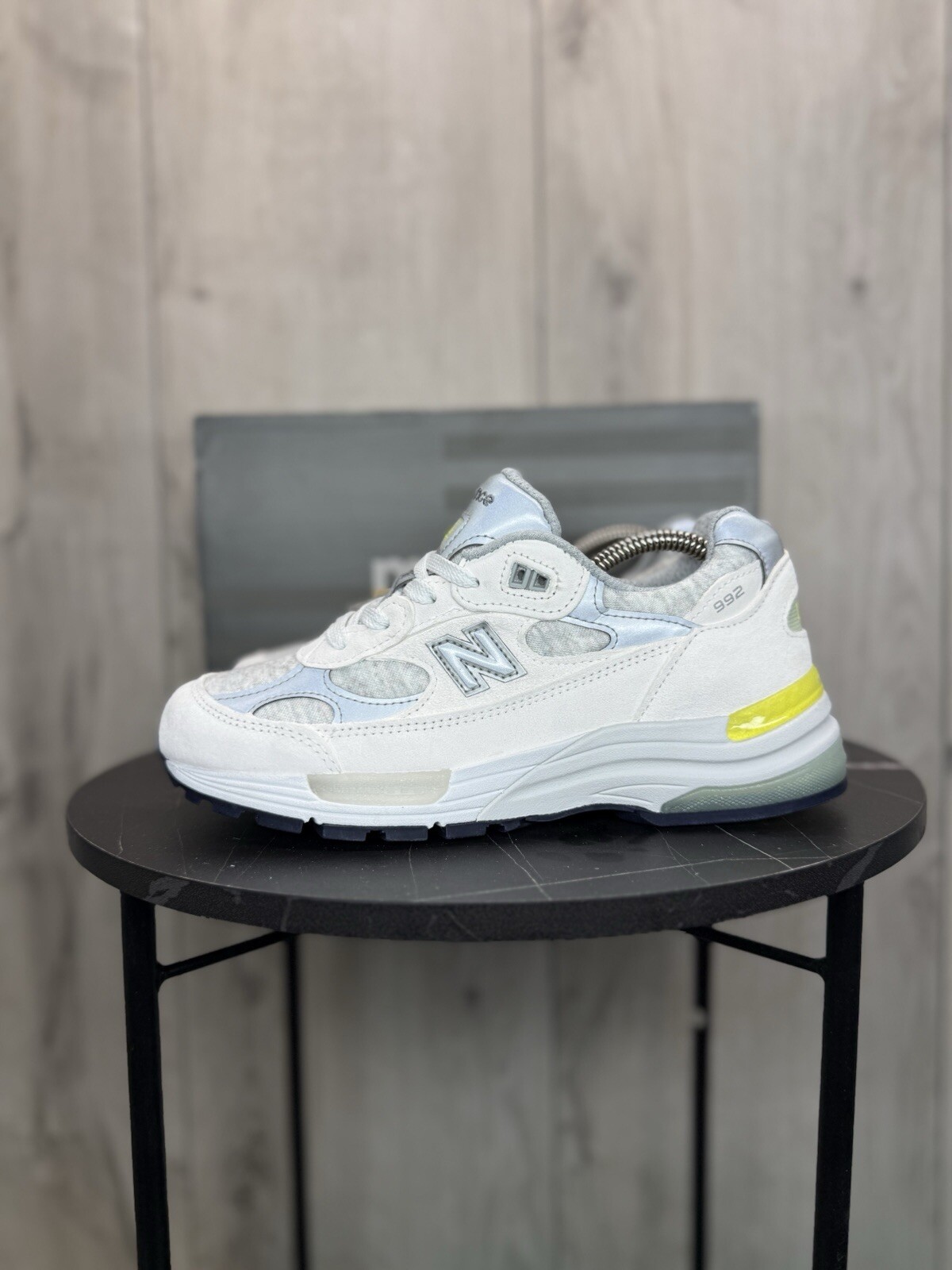 New Balance 992 Grey Made In USA White Cyclone Size 7.5 Women's