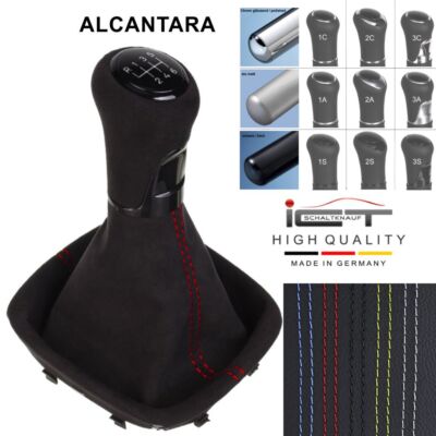 ICT gear shift knob gaiter for VW GOLF 5 6 EOS Scirocco new Alcantara A20