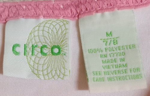 Circo Girls Size Medium 7/8 Pink Floral 100% Polyester Sleeveless Dress 23 - Picture 8 of 9