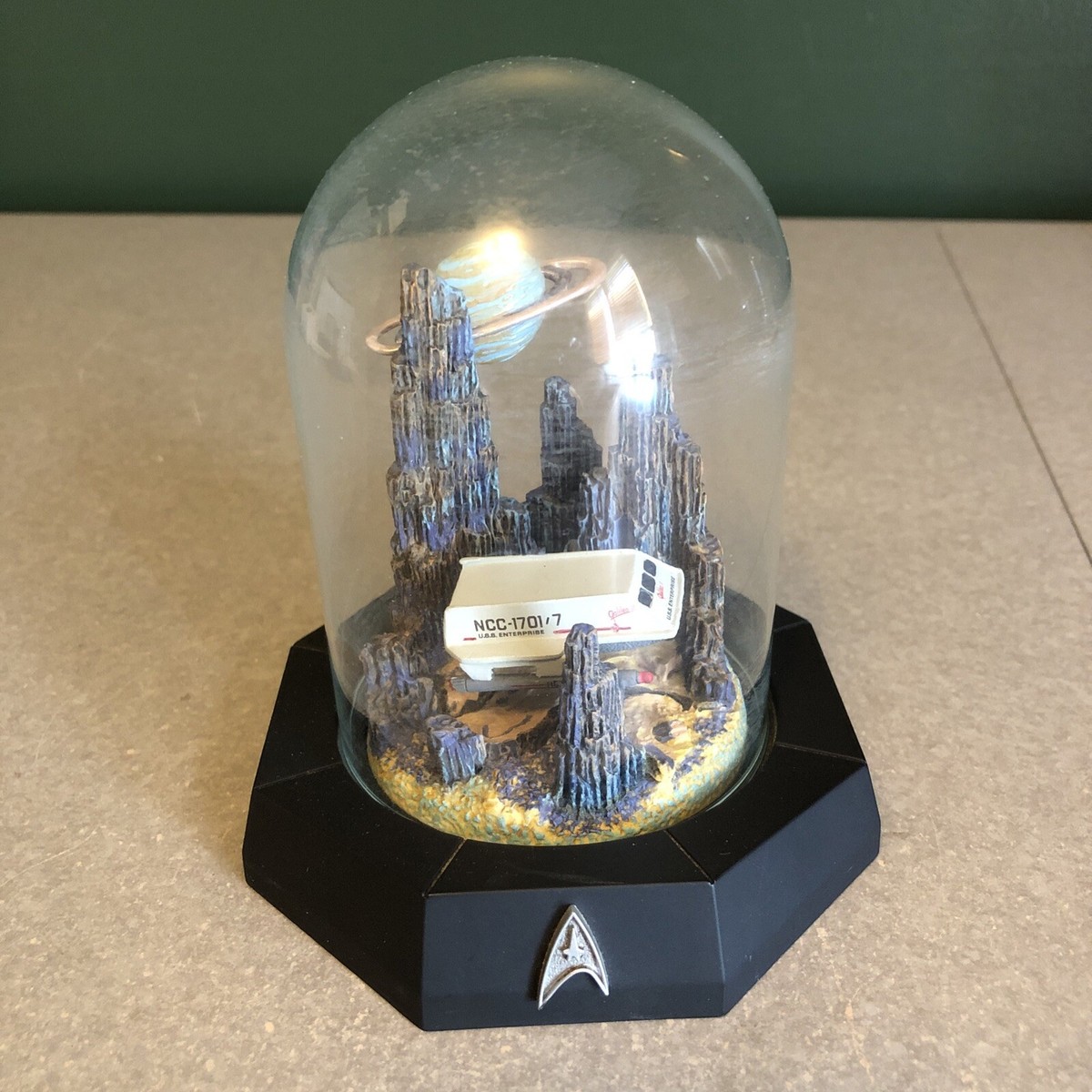 Star Trek Franklin Mint Galileo 2 Shuttlecraft Globe | eBay